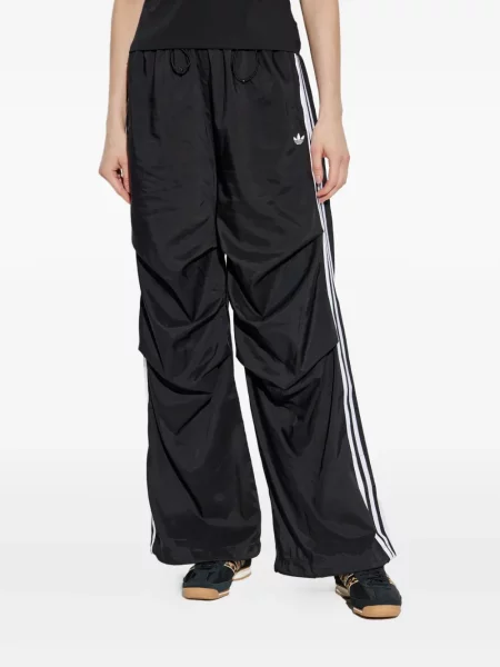 Cropp pantaloni Adidas cu model floral alb