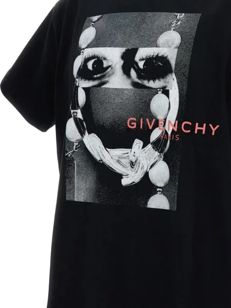 Tricou Givenchy cu imagine negru