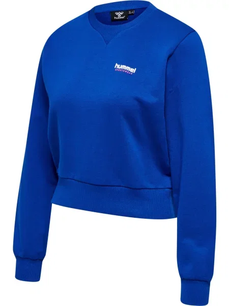 Krótka bluza Hummel LGC Shai niebieska