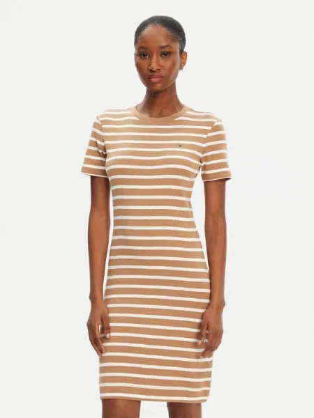 Tommy Hilfiger Rochie de zi New Cody bej