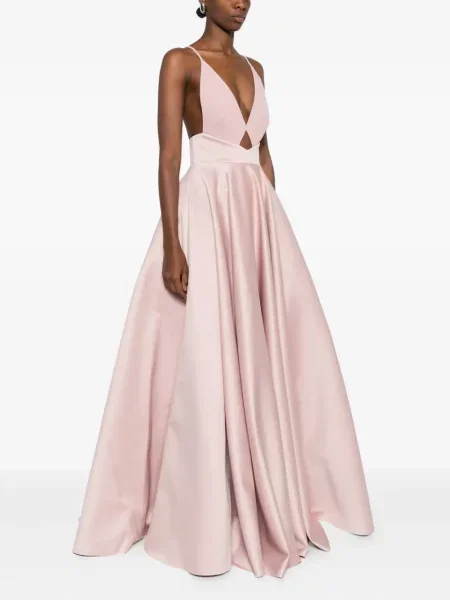 Rochie maxi Solace London de costum roz