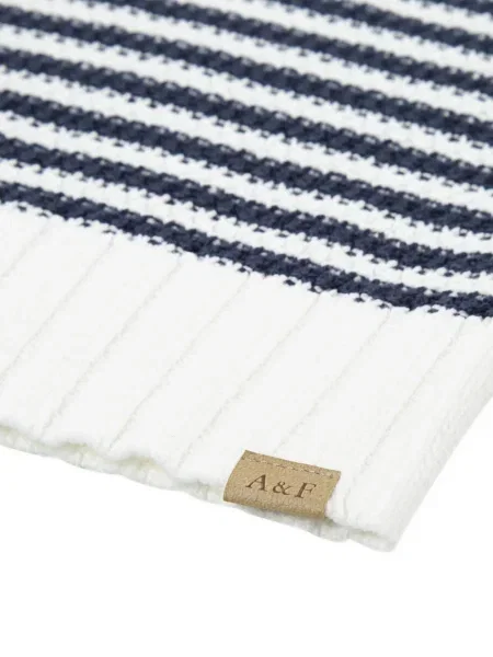 Sweter dziecięcy Abercrombie Fitch biały
