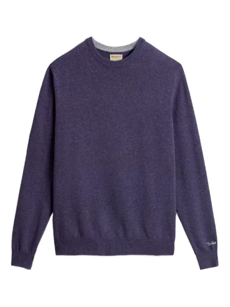 Pulover Woolrich cu decolteu rotund violet