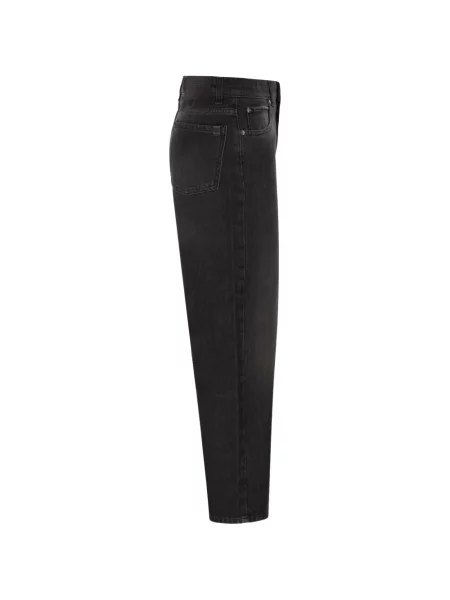 Blugi cu picior larg Weekend Max Mara negru