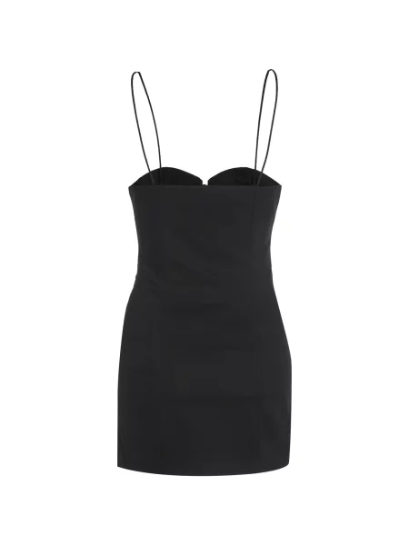 Rochie din denim Pepe Jeans negru