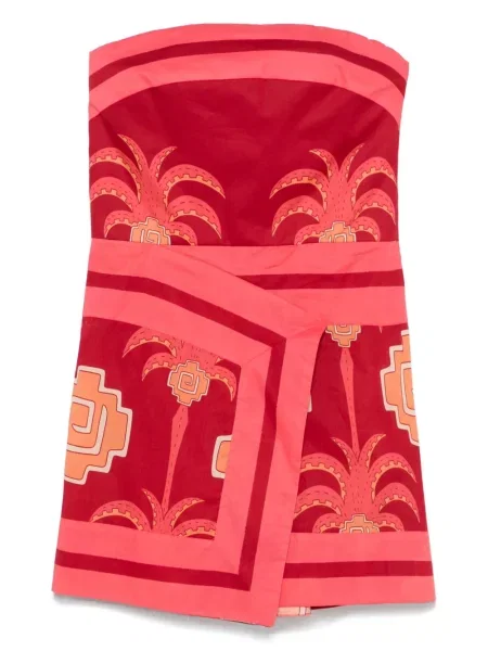 Mała mały sukienka mini Johanna Ortiz garniturowa różowa