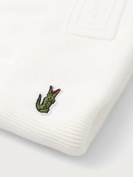 Férfi téli sapka Lacoste flour. Méret: OS fehér
