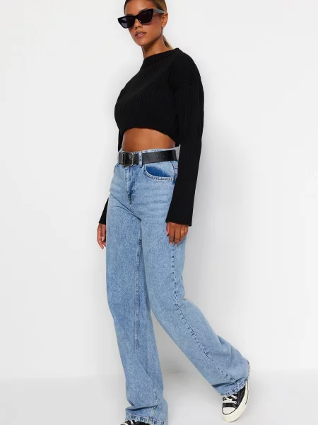 Blugi Trendyol albastru