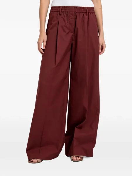Pantaloni Brunello Cucinelli roșu