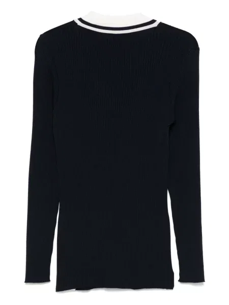 Pulover Alberta Ferretti albastru