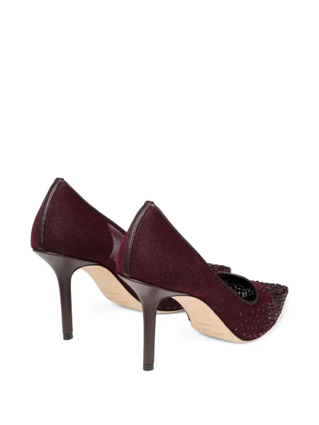 Pantofi cu toc Jimmy Choo roșu