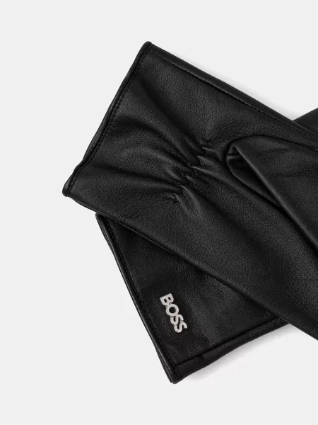 Кожаные перчатки Boss