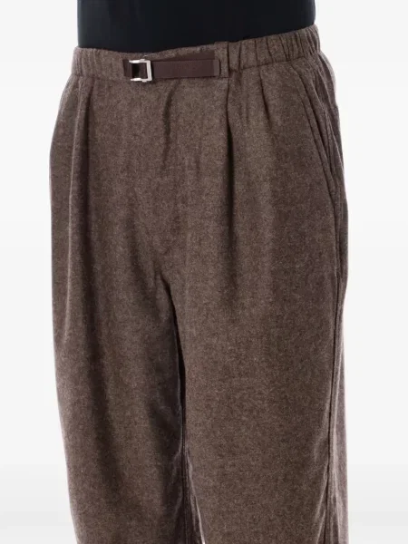 Cu centură pantaloni Nanamica maro