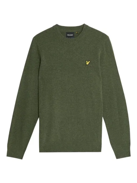 Sveter Lyle & Scott lopatkový krk zelená
