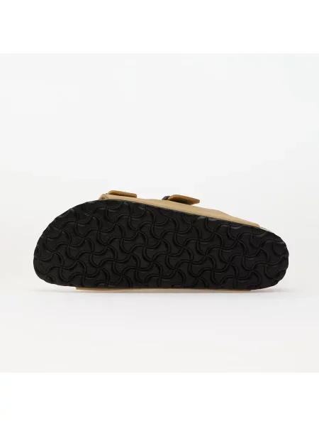 Маратонки Birkenstock от набук бежово