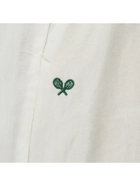 Брюки Lacoste белые