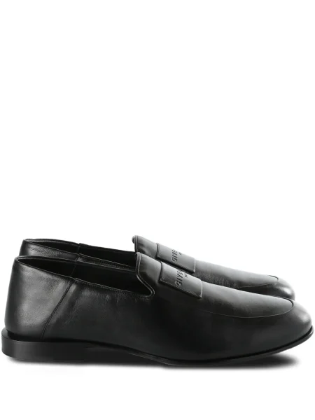 Kožne loaferice Givenchy crna