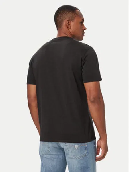 Guess Majica Classic Fit črna