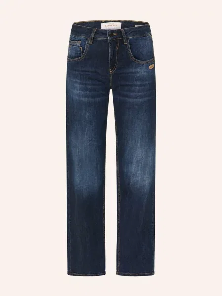 Gang Straight Džíny blue black authentic wash černé