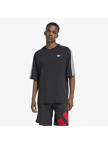 Tricou adidas Adicolor Oversized T-Shirt Black L negru