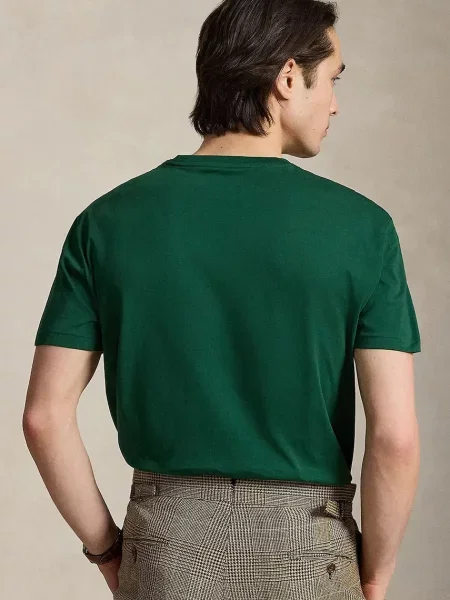 Polo Ralph Lauren tricou basic din pentru bărbați verde