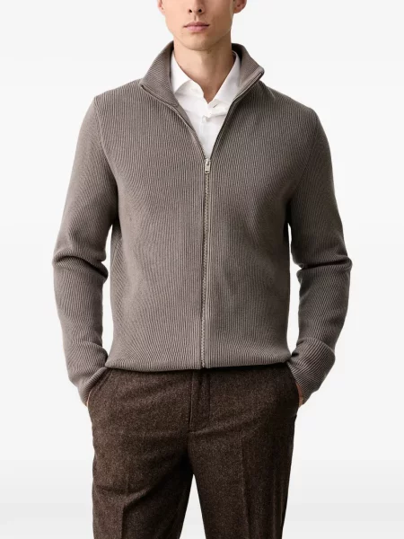 Cardigan Lindbergh tricotate gri