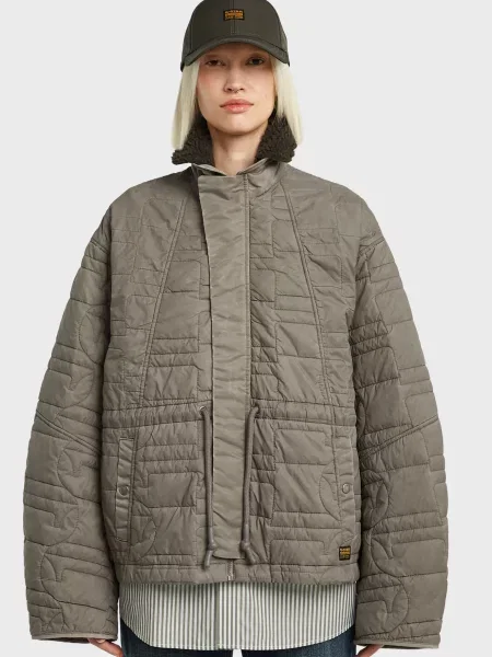 Куртка G-star Raw сіра