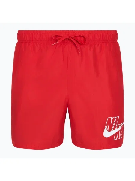 Șorturi de baie pentru bărbați Nike Logo Lap 5" Volley university red roșu
