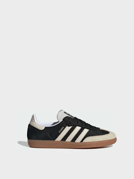 Шкіряні Кеди низькі adidas Samba чорний