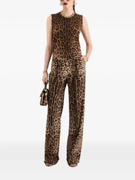 Top Dolce & Gabbana de lână cu imagine