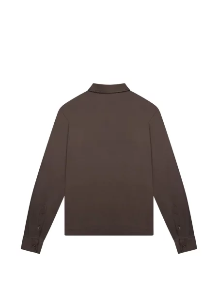 Gulerat lung tricou polo Valenza maro