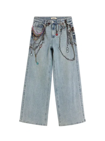 Desigual Jeans deschis albastru