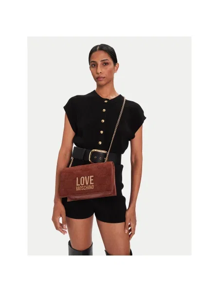 LOVE MOSCHINO Geantă maro