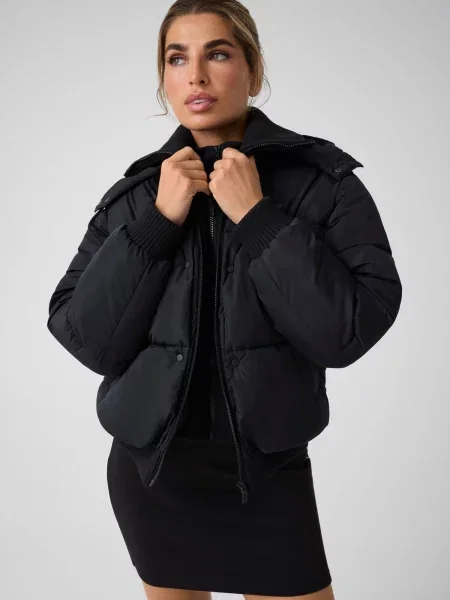 GUESS ACTIVE Geacă Virginia negru