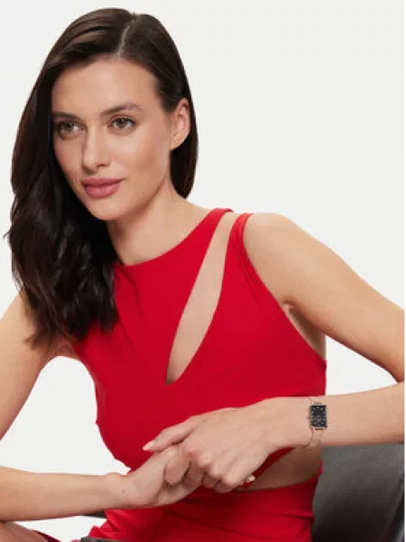 Daniel Wellington Hodinky Quadro Lumine Pressed Piano Zlatá