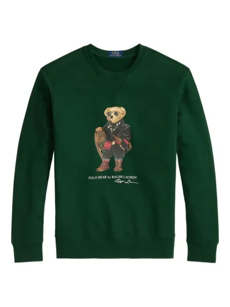 Chiloți Polo Ralph Lauren din țesătură twill cu autograf cu glugă albastru