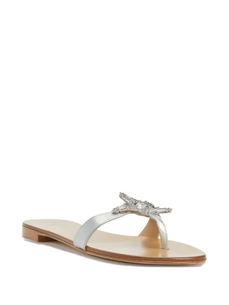 Sandale Giuseppe Zanotti argintiu