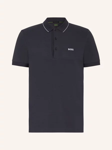 BOSS Green polo Paule 4 niebieska