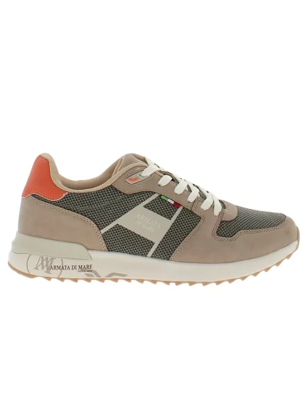 Sneakersy Armata Di Mare skórzane beżowe