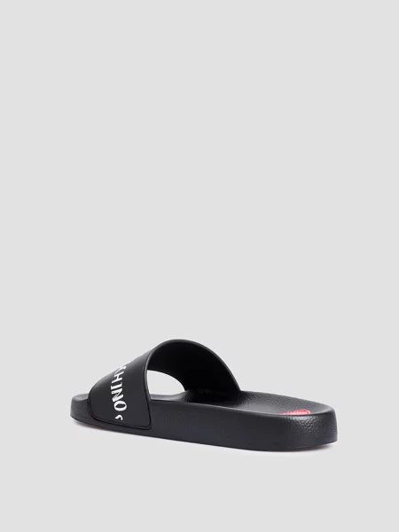 Шлепанцы Moschino черные