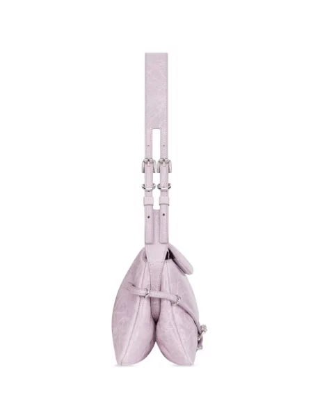 Geantă Givenchy din piele de lac violet