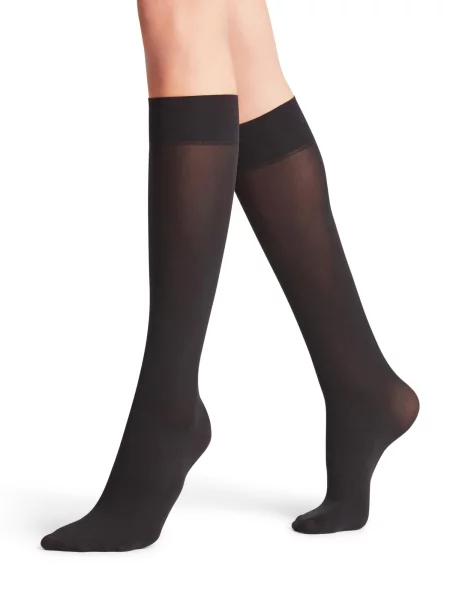FALKE Ciorapi peste genunchi negru