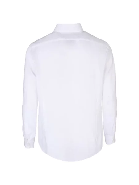 Lung cămașă Corneliani de in alb