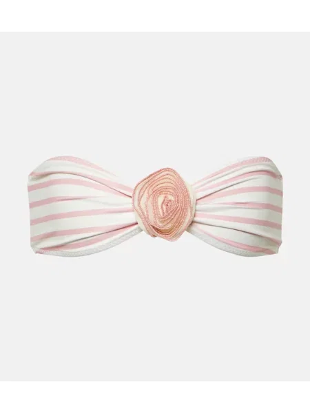 Bikini Same w kwiatki różowy