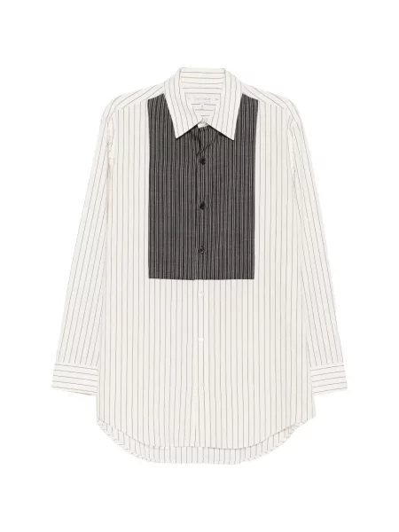 Cămașă Yohji Yamamoto cu dungi alb