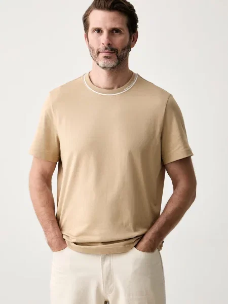 Michael Kors tricou pentru bărbați din bej