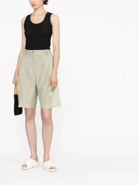 Marškinėliai be rankovių Jil Sander juoda
