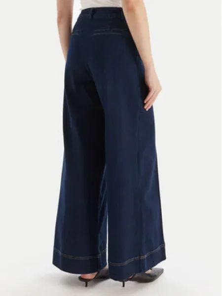Fracomina Farmer Wide Leg sötétkék