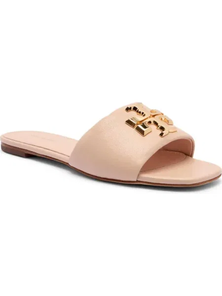 TORY BURCH De piele șlapi ELEANOR roz