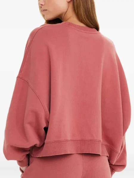 Pulover The Upside cu decolteu rotund roșu